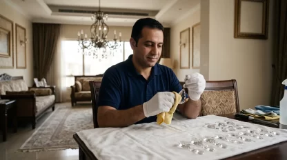 شركة تنظيف ثريات الكريستال بالكويت