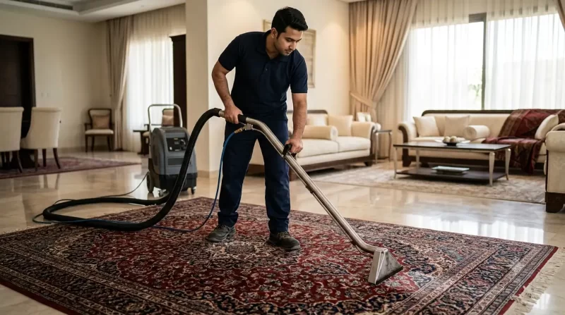 غسيل سجاد الجهراء بخدمة احترافية داخل المنزل