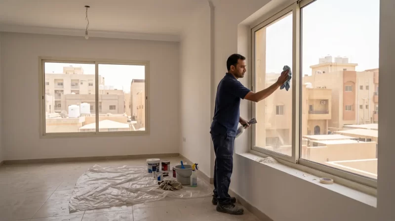 شركة تنظيف بعد التشطيب بالكويت